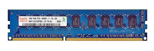 Memoria RAM 1x 1GB Hynix ECC UNBUFFERED DDR3 1Rx8 1066MHz PC3-8500 UDIMM | HMT112U7BFR8C-G7