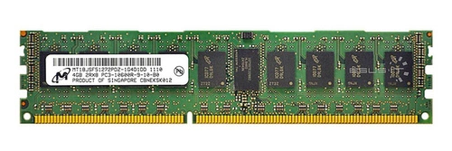 Memoria RAM 1x 4GB Micron ECC REGISTERED DDR3 1333MHz PC3-10600 RDIMM | MT18JSF51272PDZ-1G4