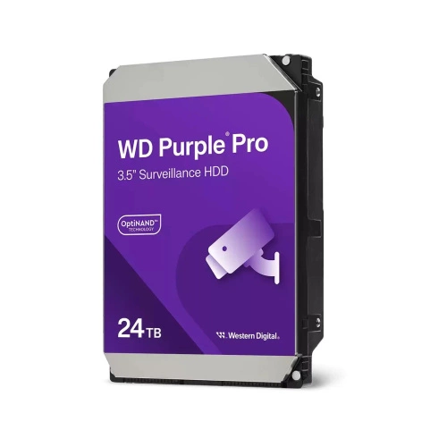 Hard disk Western Digital  PURPLE PRO 3.5'' HDD 24TB 7200RPM SATA 6Gb/s 512MB | WD240PURP