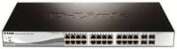 Interruttore D-Link DGS-1210-28P/E 24x 1Gb 4x RJ-45/SFP 193 W PoE+