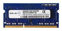 Memoria RAM 1x 4GB ESUS IT SO-DIMM DDR3 1333MHz PC3-10600 | ESUD31333SS8/4G