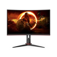 Monitor 27" AOC CQ27G2U/BK 2560 x 1440 QHD 144Hz matrice dello schermo VA