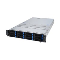 Piattaforma server ASUS 2U RS720A-E12-RS12/10G/2.6kW/8NVMe 90SF02E1-M004L0 AMD x 2 DDR5 x 24 12 x 3.5" SATA/SAS/NVME PSU 1+1