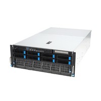 Piattaforma server ASUS 4U ESC8000A-E12-SKU2/10G/3kW(2+2)/2 PCIe/2 NVMe 90SF02H2-M001J0 AMD x 2 DDR5 x 24 9 x 2.5" SATA/SAS/NVME PSU 2+2