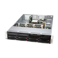 Piattaforma server Supermicro 2U 520P-WTR SYS-520P-WTR Intel x 1 DDR4 x 8 8 x 3.5" SAS/SATA PSU 1+1