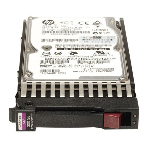 Disco rigido dedicato a HP server 2.5'' capacità 300GB 10000RPM HDD SAS 6Gb/s 507284-001 | 507119-002 | 507127-B21