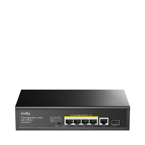 Interruttore Cudy GS1005PTS1 5x 1Gb 120 W PoE+