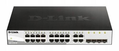 Interruttore D-Link DGS-1210-20/E 16x 1Gb 4x SFP