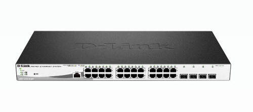 Interruttore D-Link DGS-1210-28MP 24x 1Gb 4x RJ-45/SFP 370 W PoE+