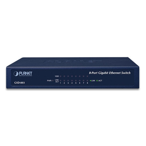 Interruttore Planet GSD-803 8x 1Gb