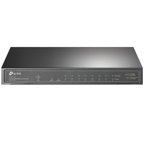 Interruttore TP-LINK TL-SG1210P 10x 1Gb 63 W PoE+