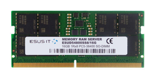 Memoria RAM 1x 16 GB ESUS IT SO-DIMM DDR5 4800MHz PC5-38400 | ESUD54800SS8/16G