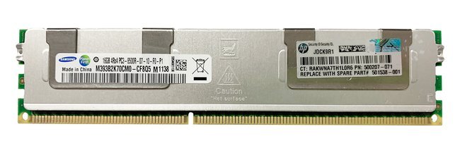 Memoria RAM 1x 16GB Samsung ECC REGISTERED DDR3 1066MHz PC3-8500 RDIMM | M393B2K70CM0-CF8