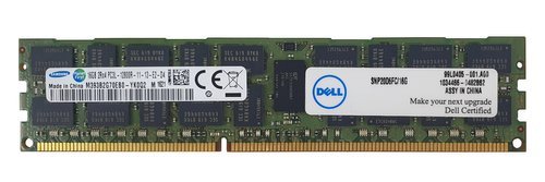 Memoria RAM 1x 16GB Samsung ECC REGISTERED DDR3 1600MHz PC3-12800 RDIMM | M393B2G70EB0-YK0