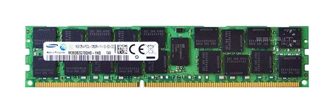 Memoria RAM 1x 16GB Samsung ECC REGISTERED DDR3 2Rx4 1600MHz PC3-12800 RDIMM | M393B2G70BH0-CK0