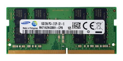 Memoria RAM 1x 16GB Samsung SO-DIMM DDR4 2133MHz PC4-17000 | M471A2K43BB1-CPB