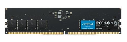 Memoria RAM 1x 32GB Micron DDR5 2Rx8 4800MHz PC5-38400 NON-ECC  | HMCG88AEBUA084N