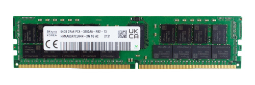 Memoria RAM 1x 64GB Hynix ECC REGISTERED DDR4 2Rx4 3200MHz PC4-25600 RDIMM | HMAA8GR7CJR4N-XN