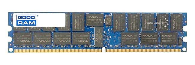 Memoria RAM 1x 8GB GoodRAM ECC REGISTERED DDR2 667MHz PC2-5300 RDIMM | W-MEM67R2Q48G