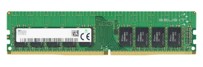 Memoria RAM 1x 8GB Hynix ECC UNBUFFERED DDR4 1Rx8 2133MHz PC4-17000 UDIMM | HMA81GU7AFR8N-TF