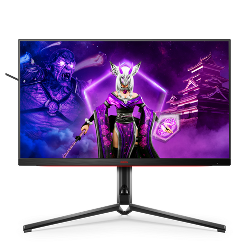 Monitor 27" AOC Q27G2E/BK 2560 x 1440 QHD 155Hz matrice dello schermo VA