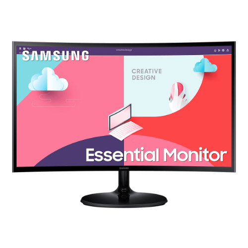 Monitor 27" Samsung LS27C360EAUXEN S36C 1920 x 1080 Full HD 75Hz matrice dello schermo VA