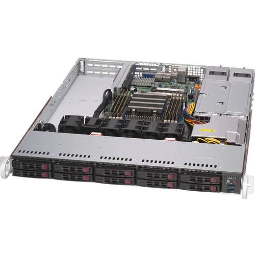 Piattaforma server Supermicro 1U 1114S-WTRT AS-1114S-WTRT AMD x 1 DDR4 x 8 10 x 2.5" SATA PSU 1+1