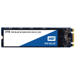 SSD disco Western Digital WD Blue 2000 M.2 2280 SATA 6Gb/s TLC | WDS200T2B0B