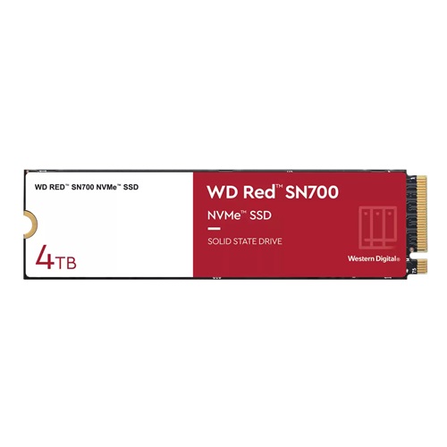 SSD disco Western Digital WD Red SN700 4TB M.2 NVMe PCIe | WDS400T1R0C