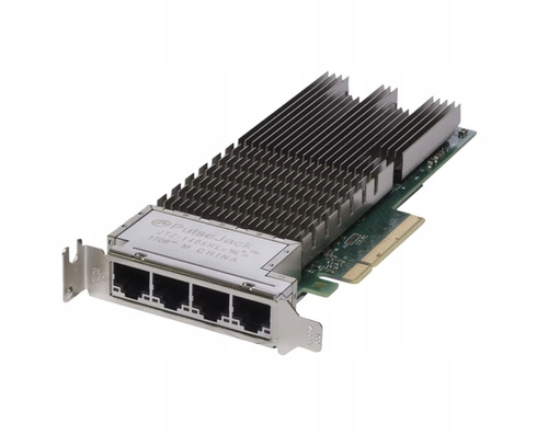 Scheda di rete DELL 08XJ7 4x RJ-45 PCI Express 10Gb