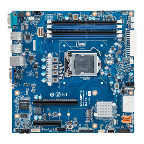 Scheda madre Gigabyte MX32-BS0 LGA1151 Micro-ATX | 9MX32BS0MR-00