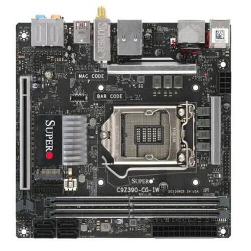 Scheda madre Supermicro C9Z390-CG-IW LGA1151 Mini-ITX | MBD-C9Z390-CG-IW-B