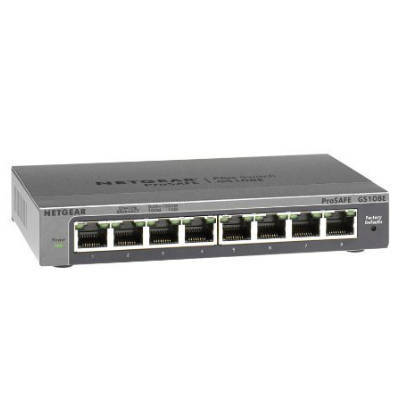 Switch Netgear GS108E-300PES 8x 10/100/1000  