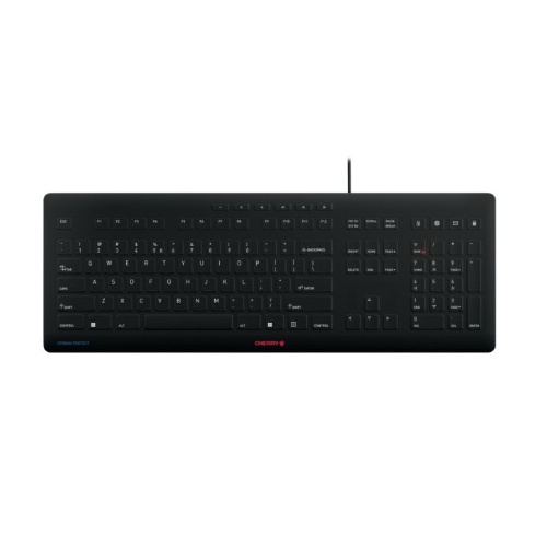 Tastiera Wired Cherry STREAM KEYBOARD QWERTY (EU)